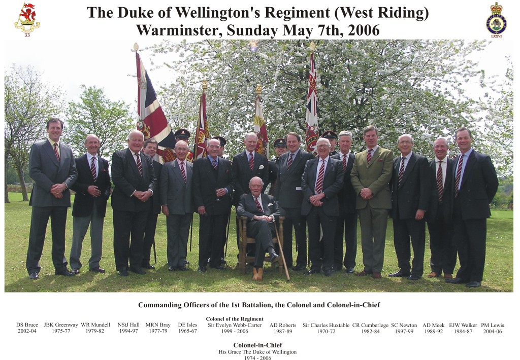 DWR Commanding Officers - 2006
