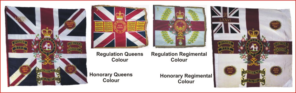 DWR Regimental Colours