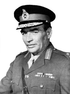 Maj Gen DE Isles OBE 1975